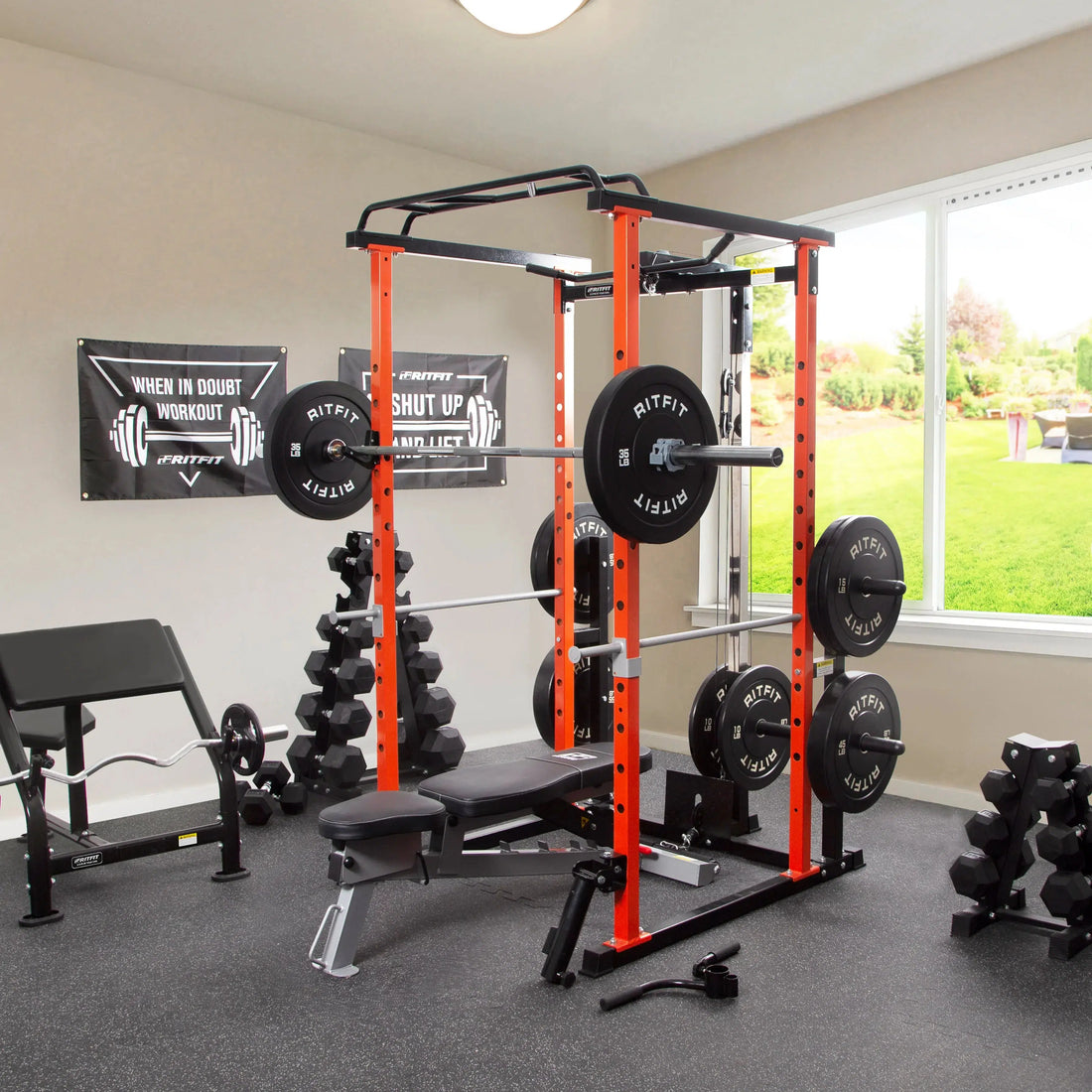 Crossfit rack for home sale