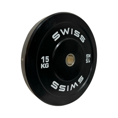 Black Bumper Plates - Swiss