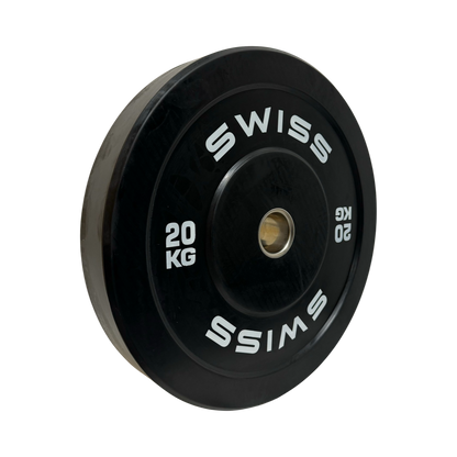 Black Bumper Plates - Swiss