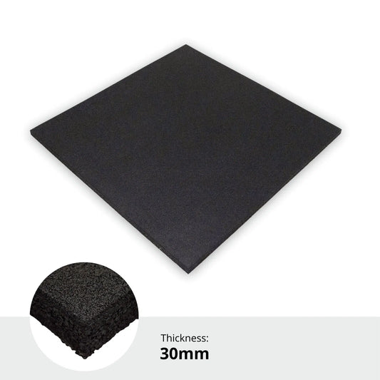 30mm Gym Floor Mats  100cm x 100cm Sprung Pro