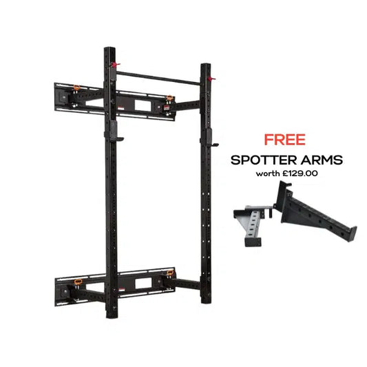 Stowable squat rack sale