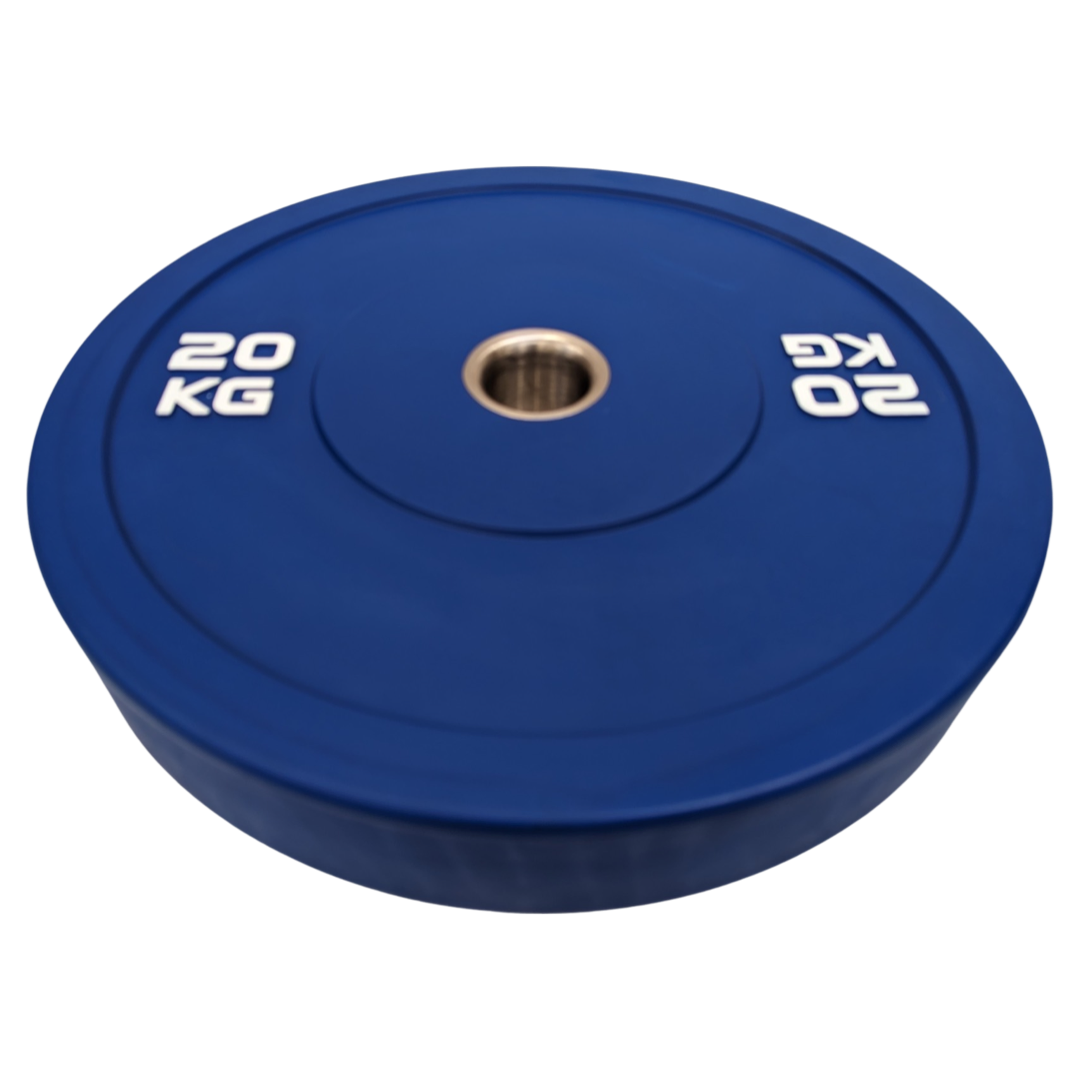 100kg Set of Coloured Bumper Plates