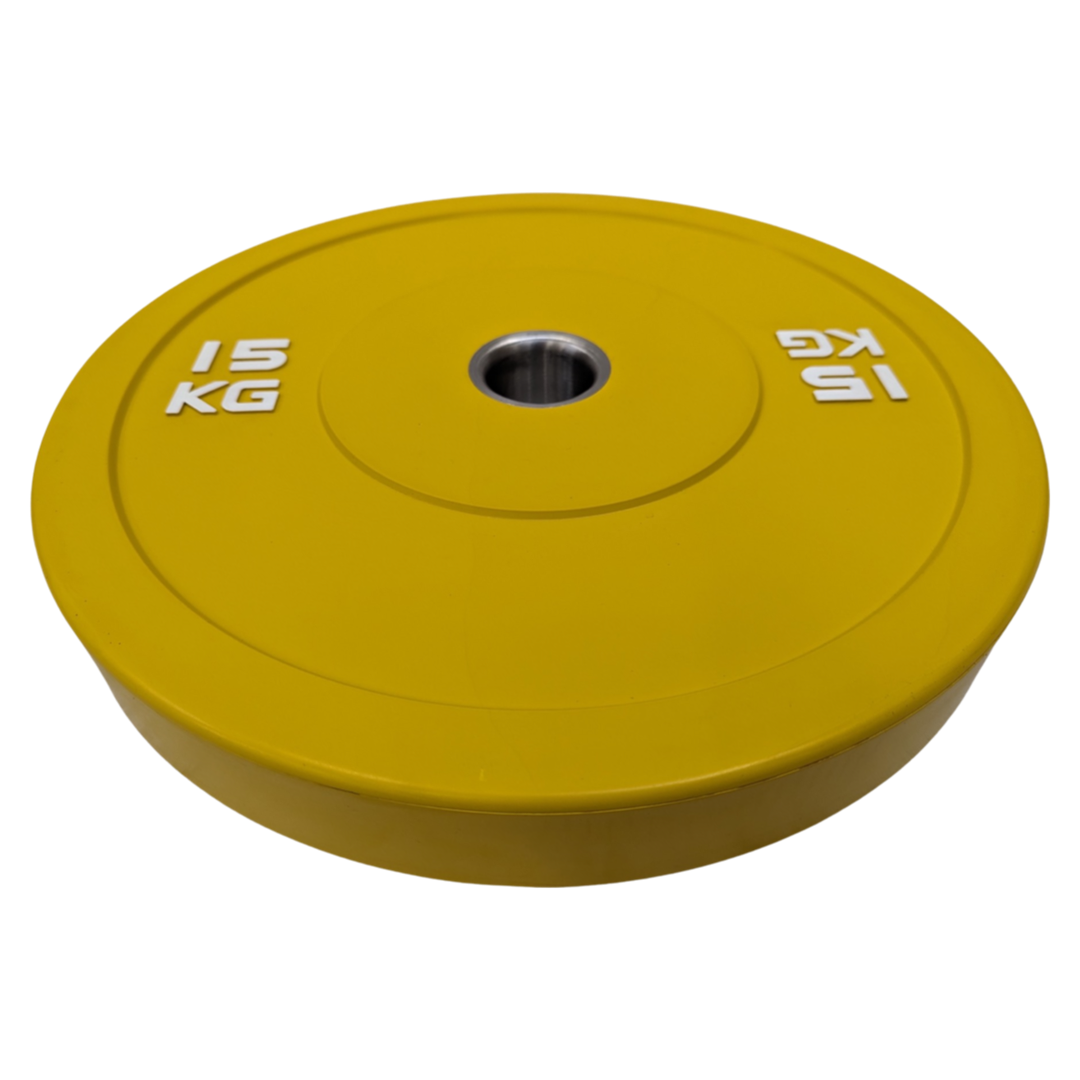 100kg Set of Coloured Bumper Plates