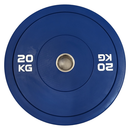 100kg Set of Coloured Bumper Plates