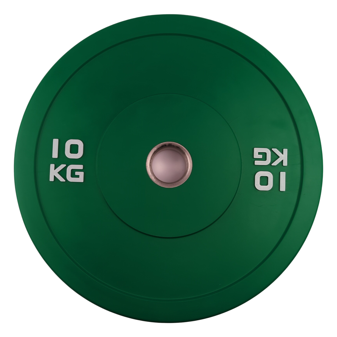 100kg Set of Coloured Bumper Plates