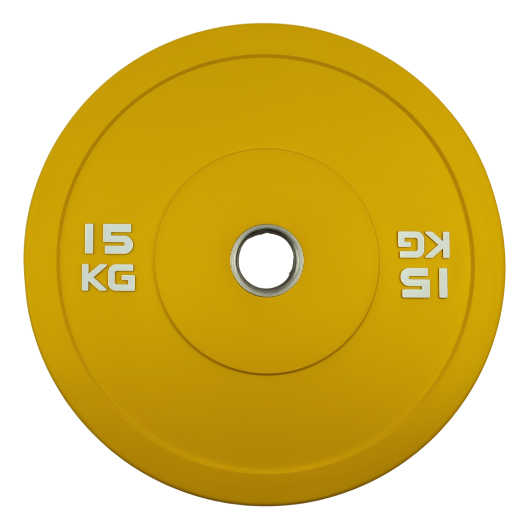 100kg Set of Coloured Bumper Plates