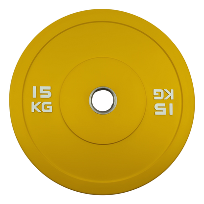 100kg Set of Coloured Bumper Plates