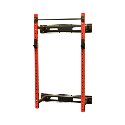 Foldable Squat Rack with Pull Up Bar
