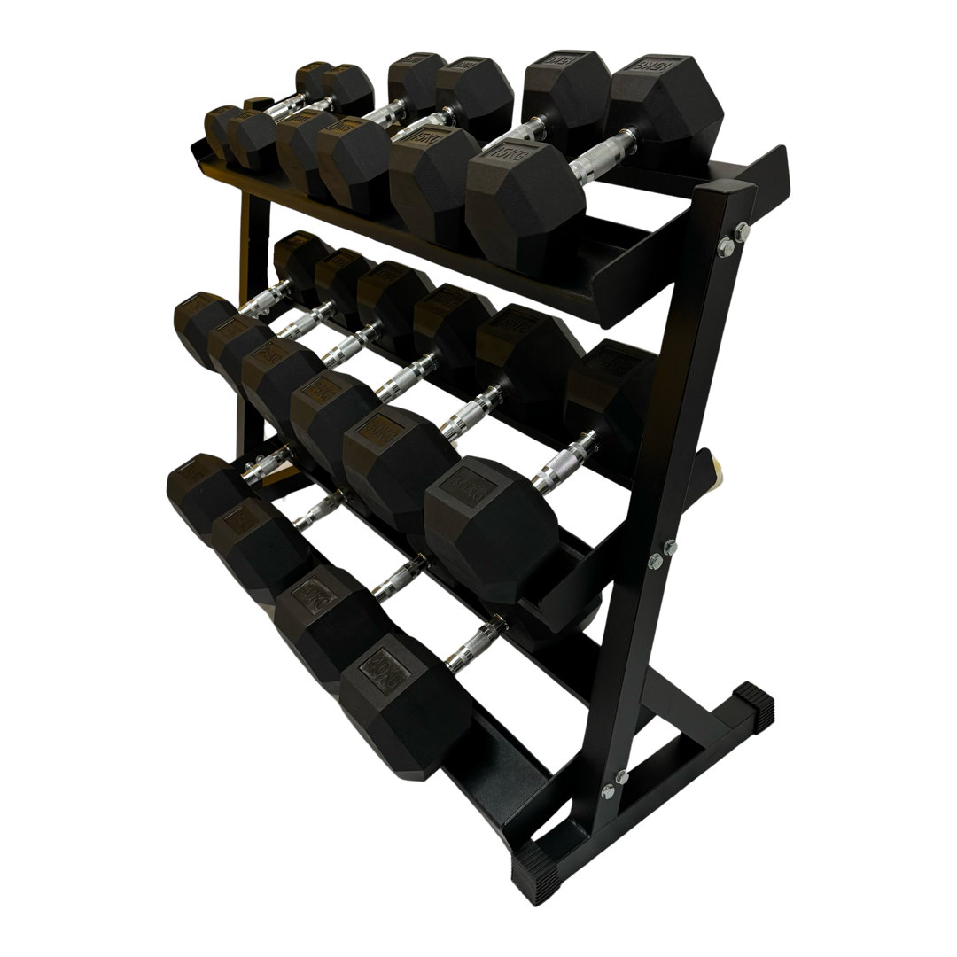 Hex Dumbbell Set 2.5kg-40kg 16 Pairs