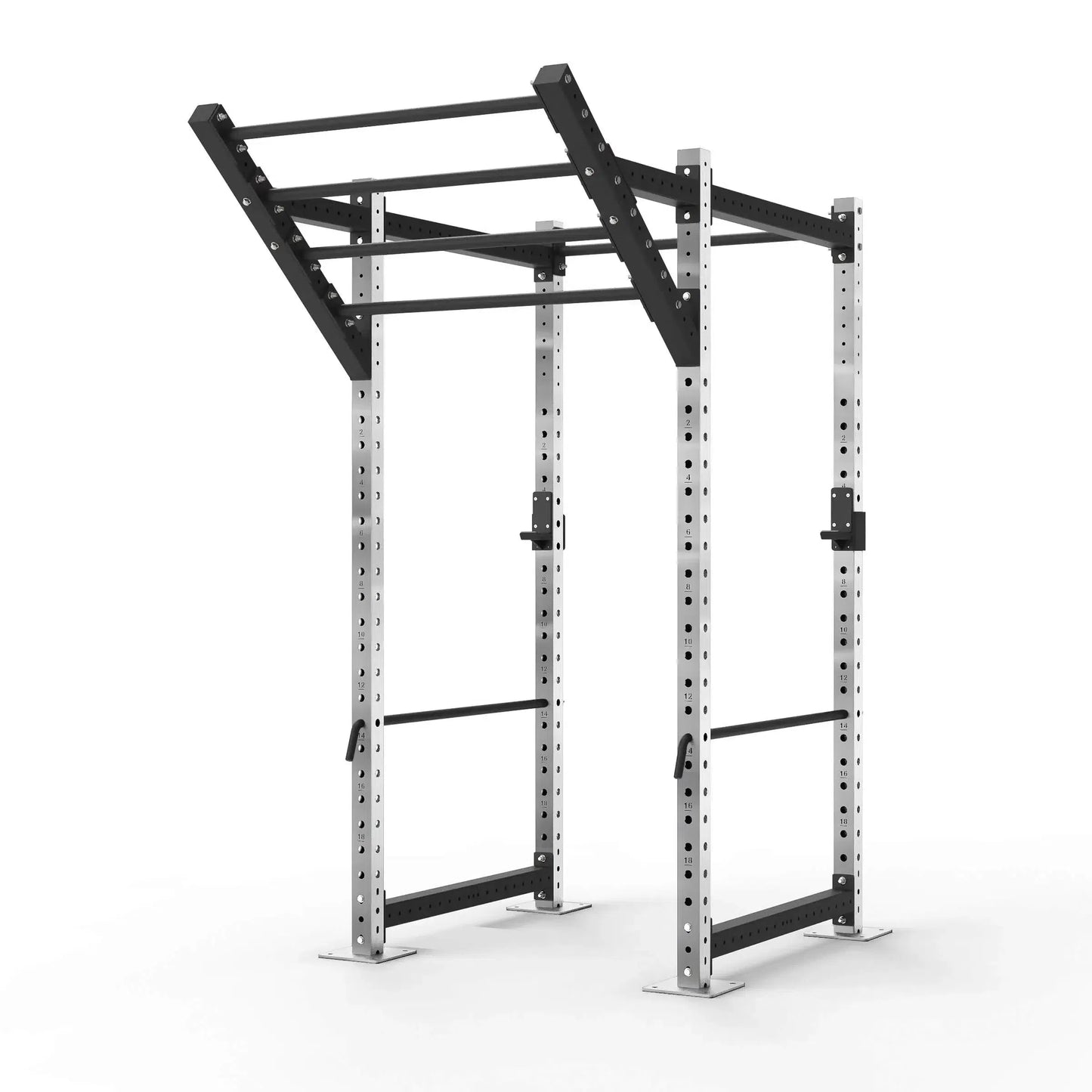 power rack with wing pull up bar