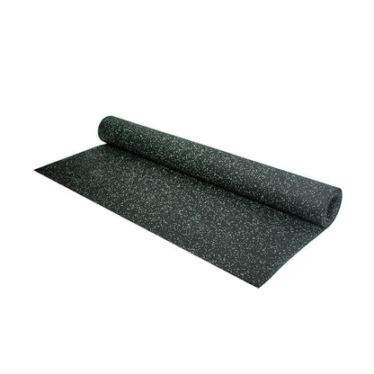 Rubber Gym Flooring Roll with Coloured Flecks