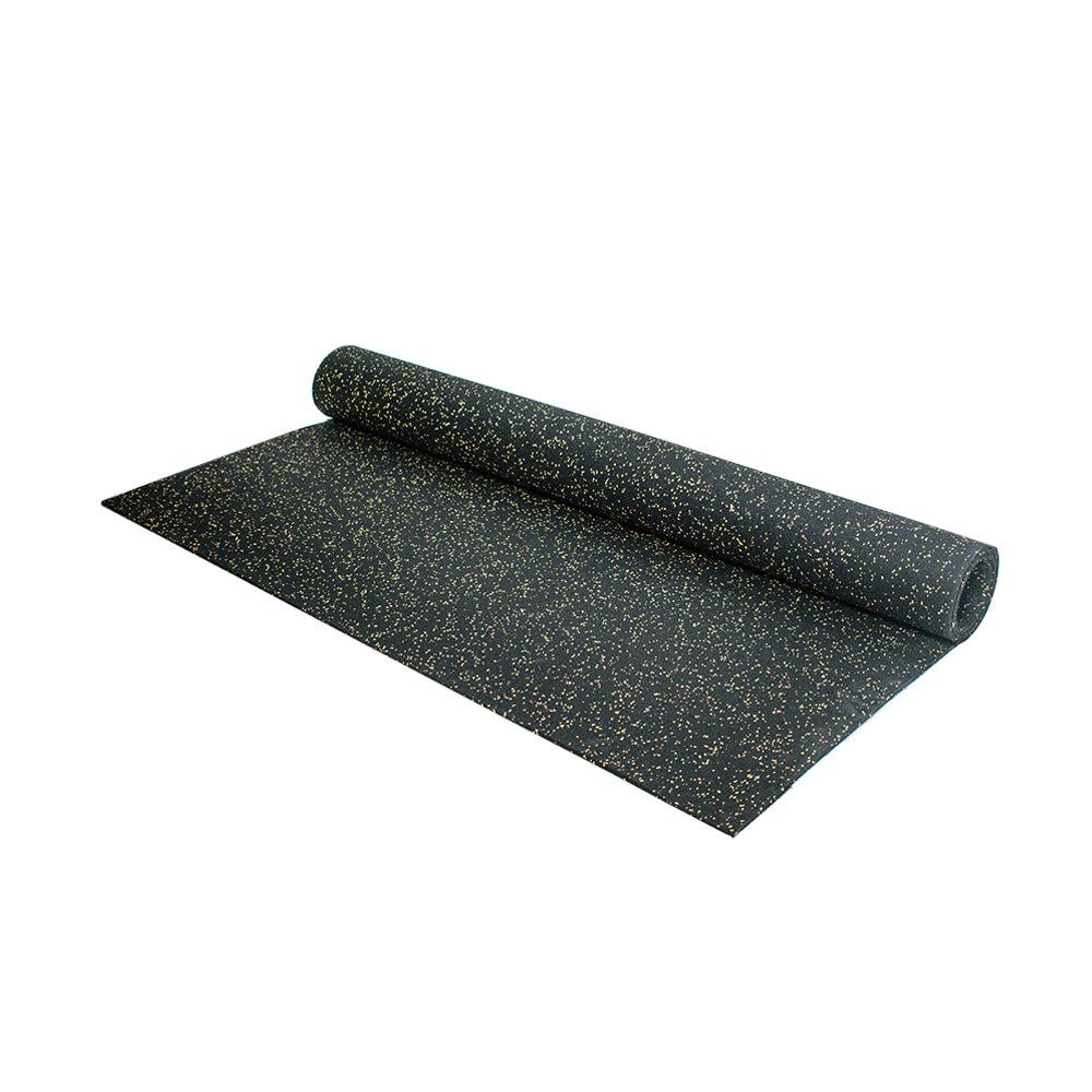 Rubber Gym Flooring Roll with Coloured Flecks