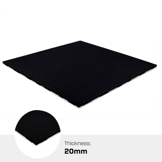 Konnecta Velvet Black Premium Gym Mats