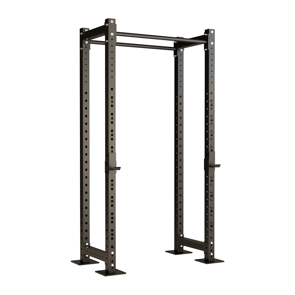 Product picture of a compact power rack on a white background