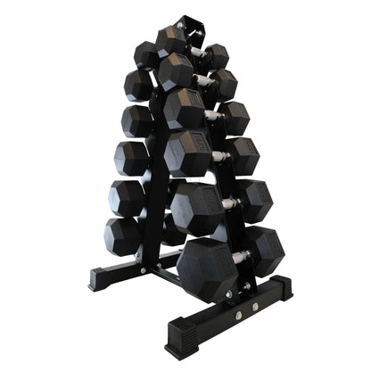 5kg - 25kg dumbbell set on Tree Rack