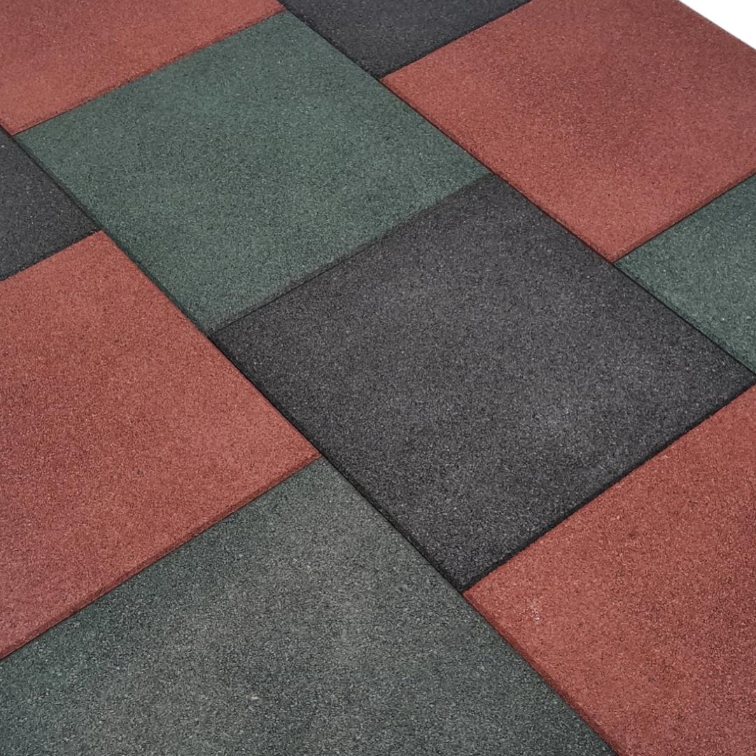 30mm High Impact 50cm x 50cm INDOOR/OUTDOOR Mats in 3 Colours